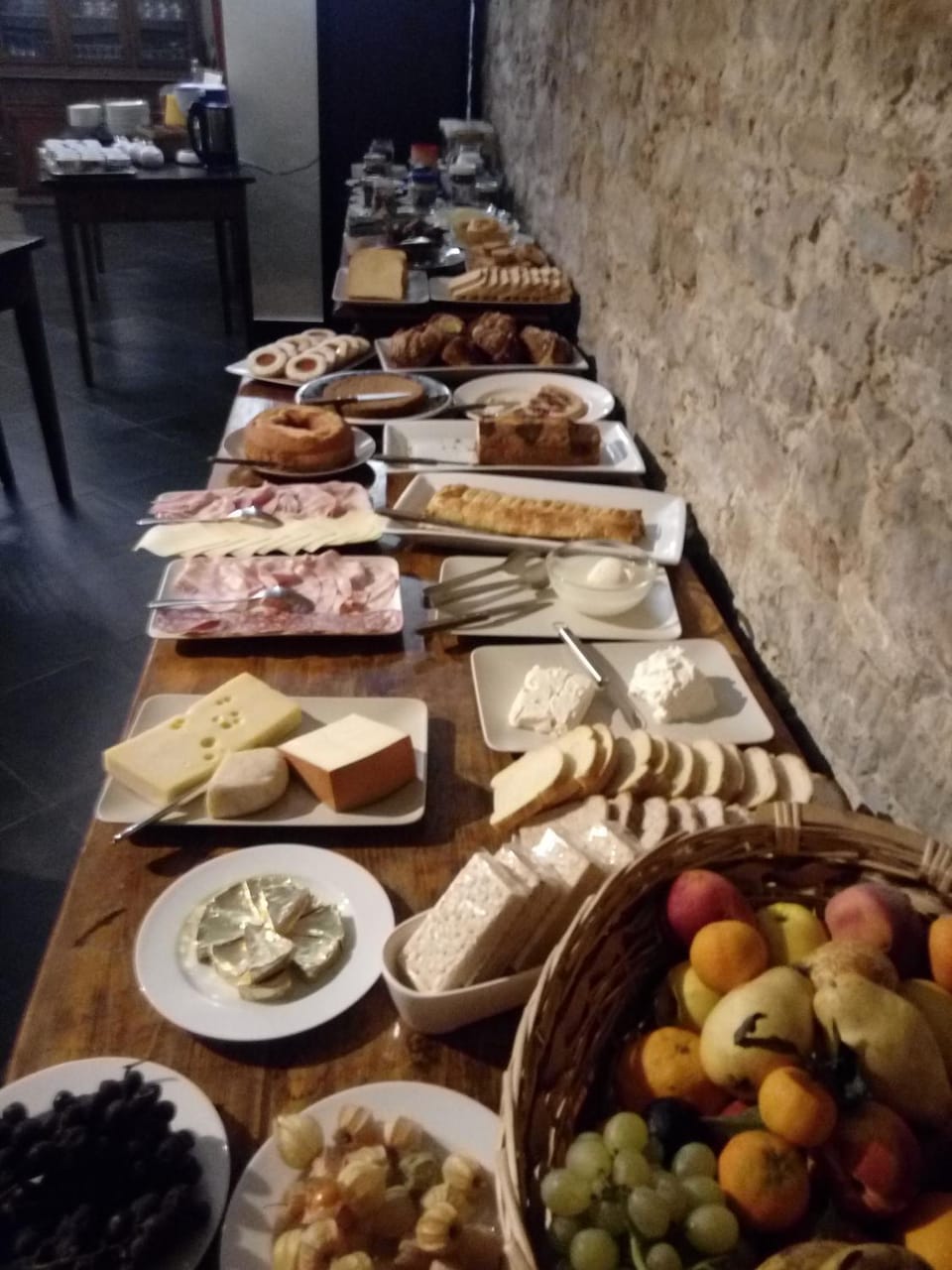 Buffet breakfast