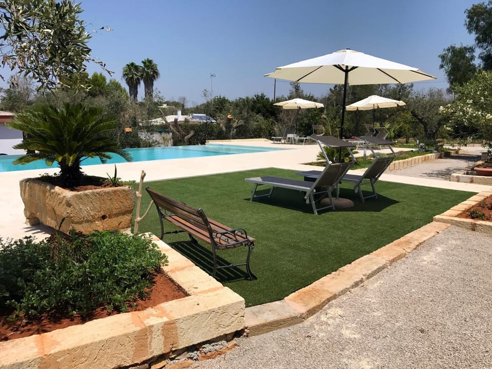 Garden, Pool view
