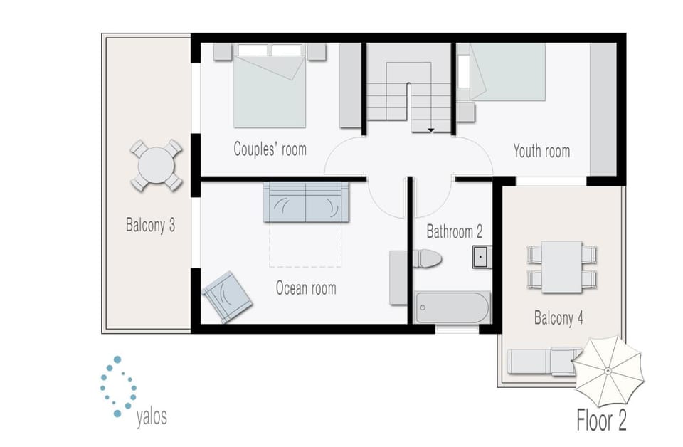 Yalos - Superb luxurious duplex at the seaside Apartment in Decentralized Administration of Macedonia and Thrace