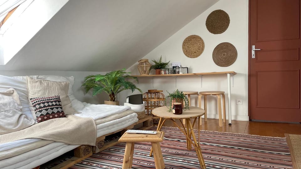 Le cosy marnais, centre ville, vue cathédrale Apartment in Reims
