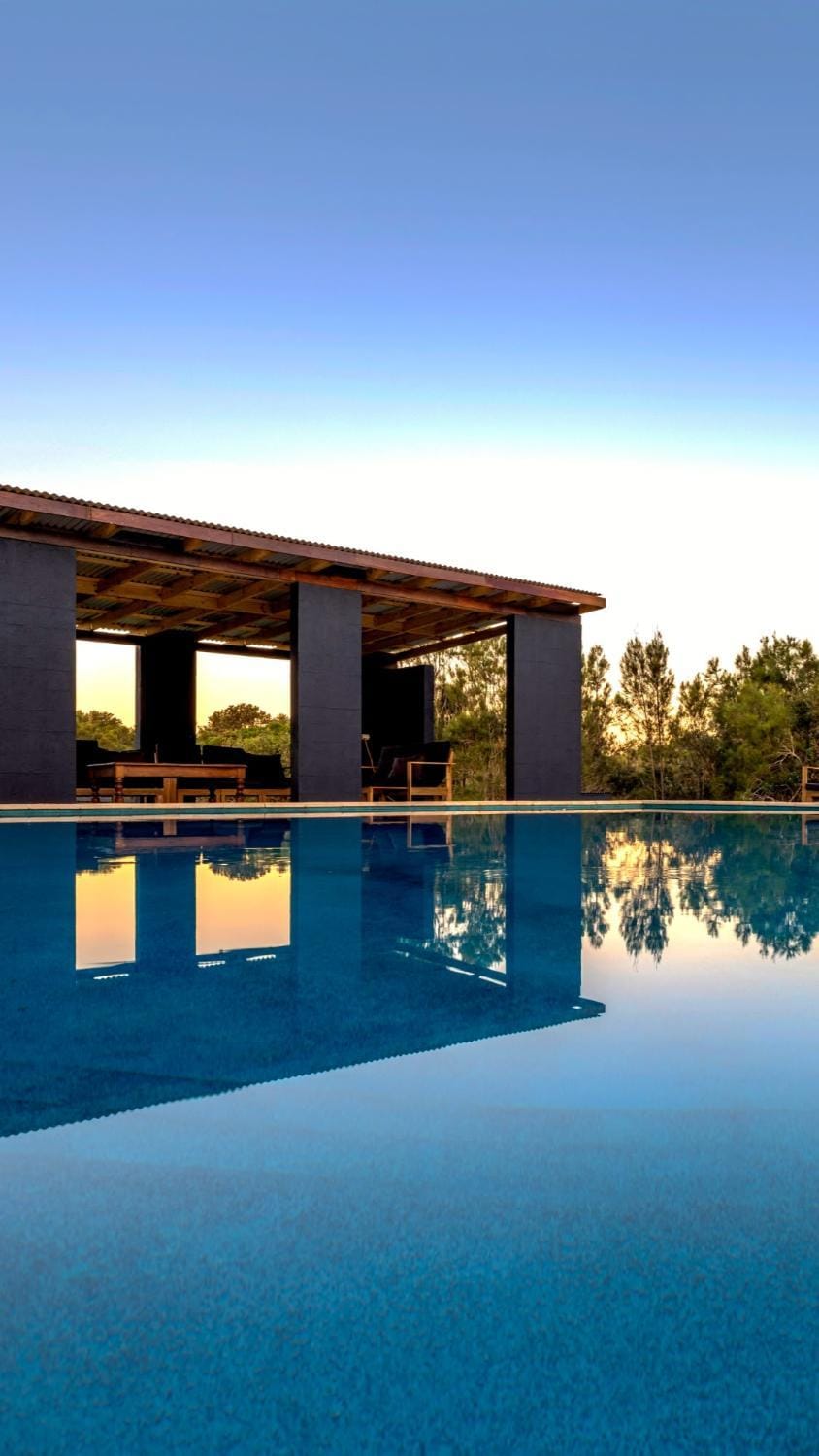 Property building, Pool view, Swimming pool
