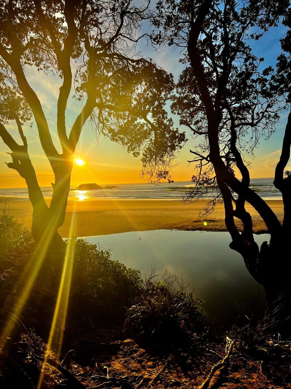 Day, Natural landscape, Beach, Lake view, Sea view, Sunrise
