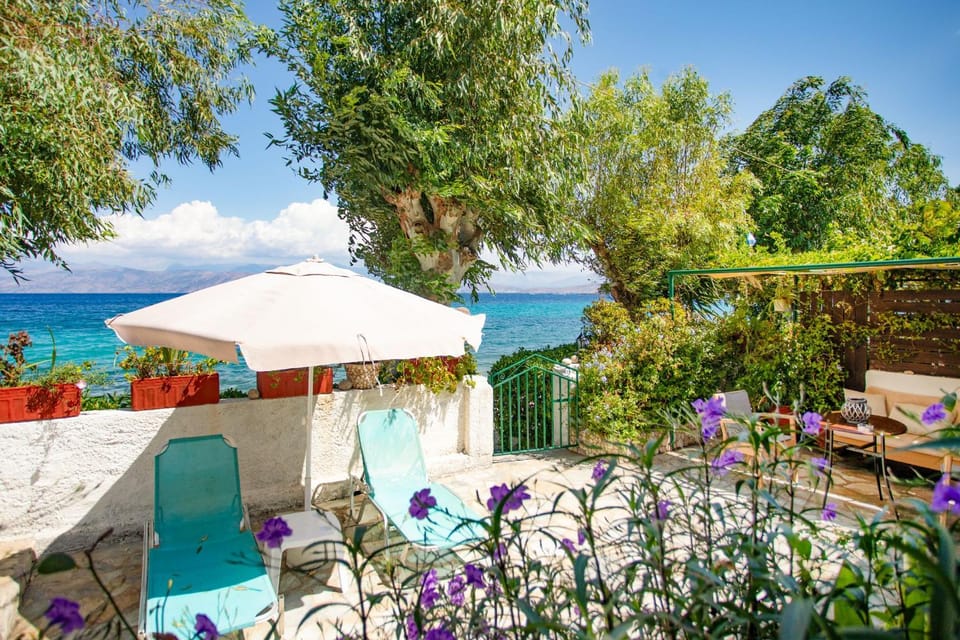 Patio, Day, Natural landscape, Garden, View (from property/room), Balcony/Terrace, Garden view, Sea view