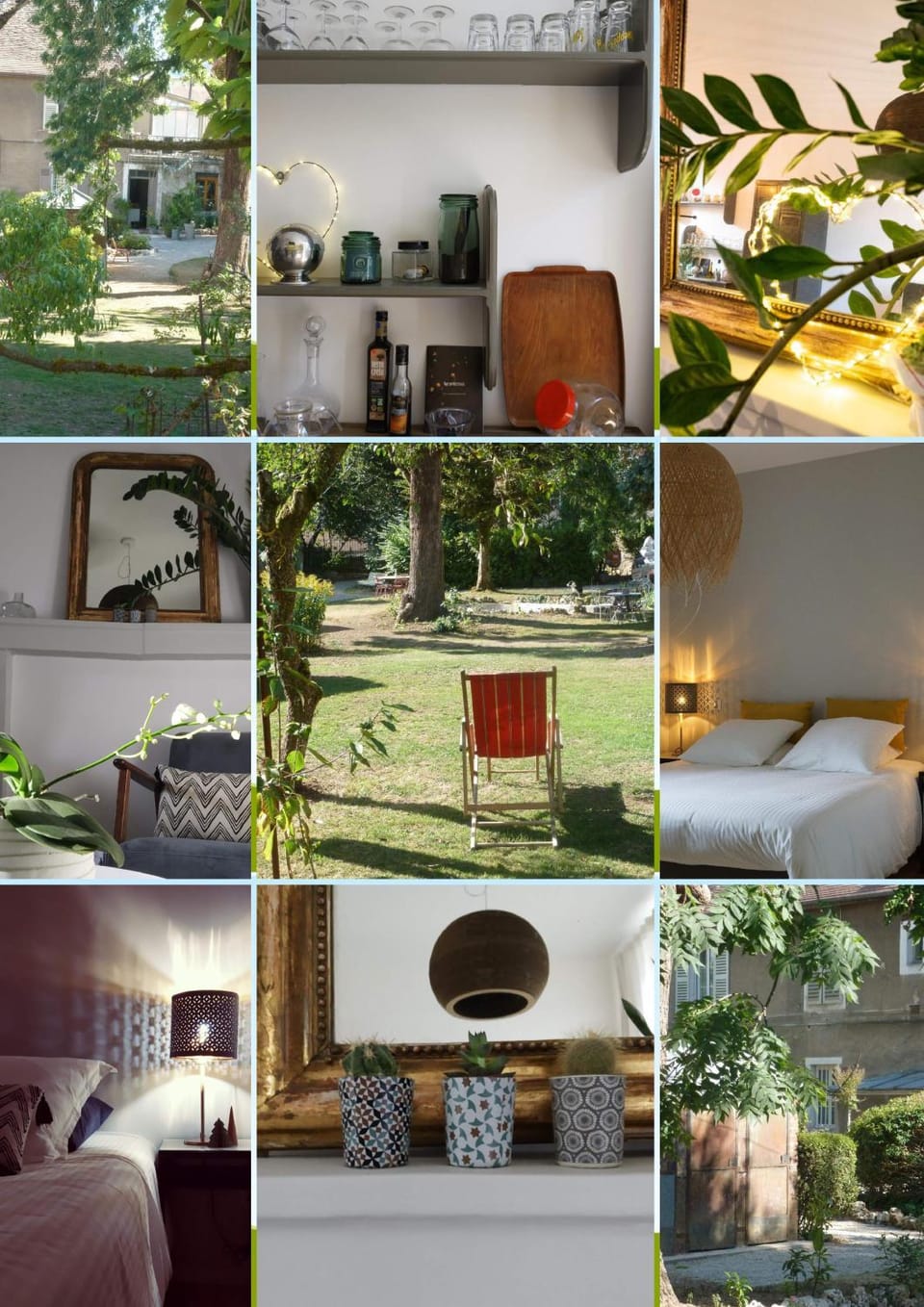 Bed, Garden, Kitchen or kitchenette, Seating area, Dining area