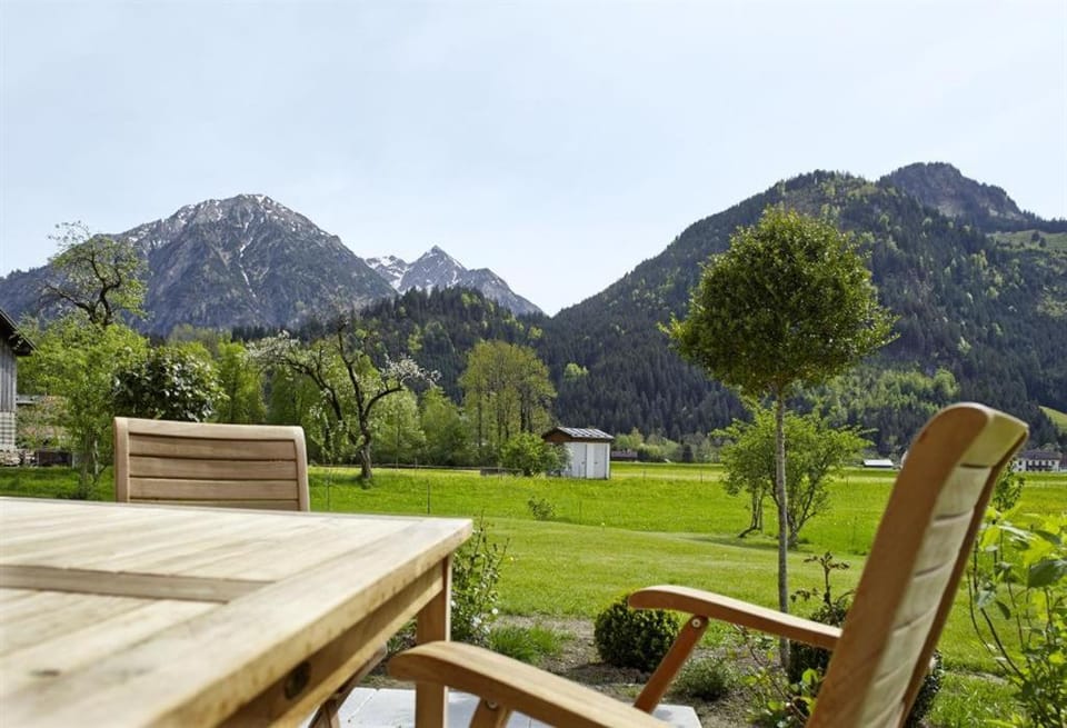 Spring, Natural landscape, Balcony/Terrace, Mountain view