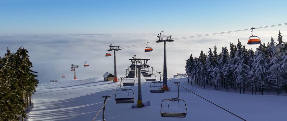 Off site, Winter, Skiing