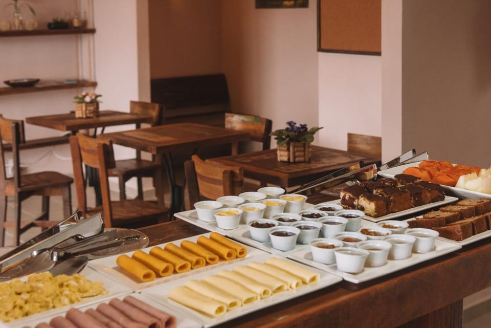 Living room, Buffet breakfast