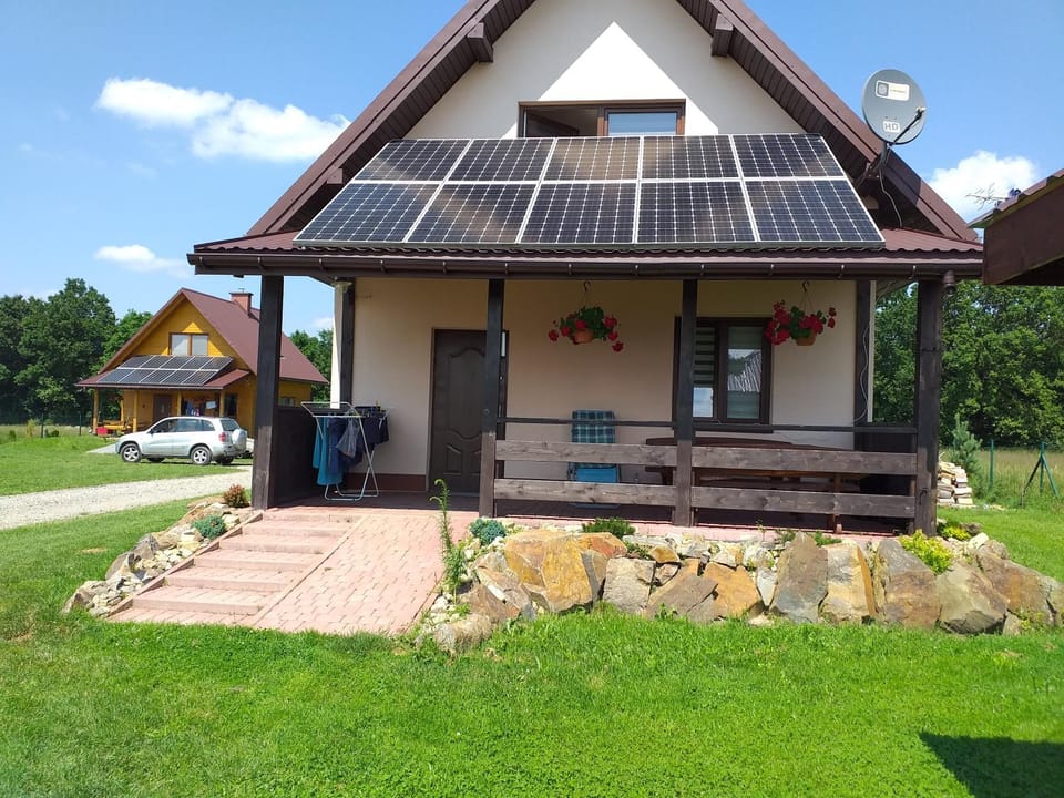 Domki całoroczne Bieszczady Panasiewiczówka Nature lodge in Poland