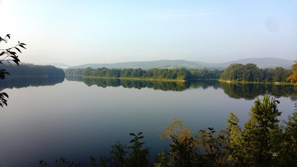 Domki całoroczne Bieszczady Panasiewiczówka Nature lodge in Poland