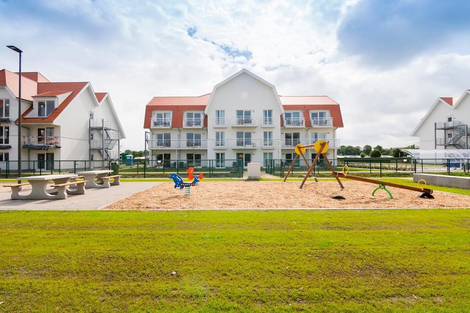 Property building, Children play ground, Inner courtyard view