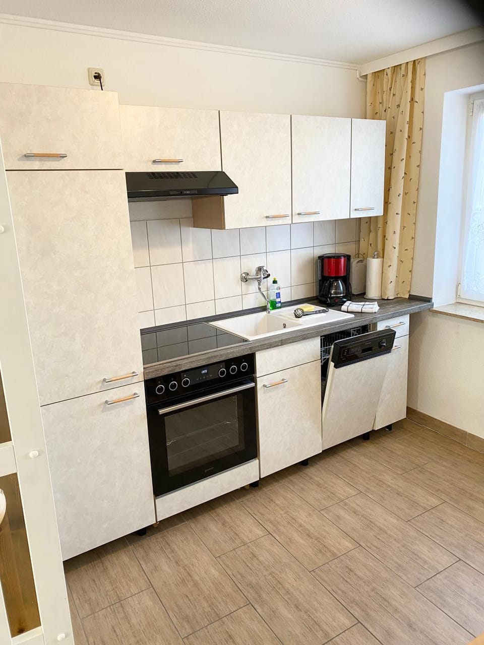 Kitchen or kitchenette, kitchen