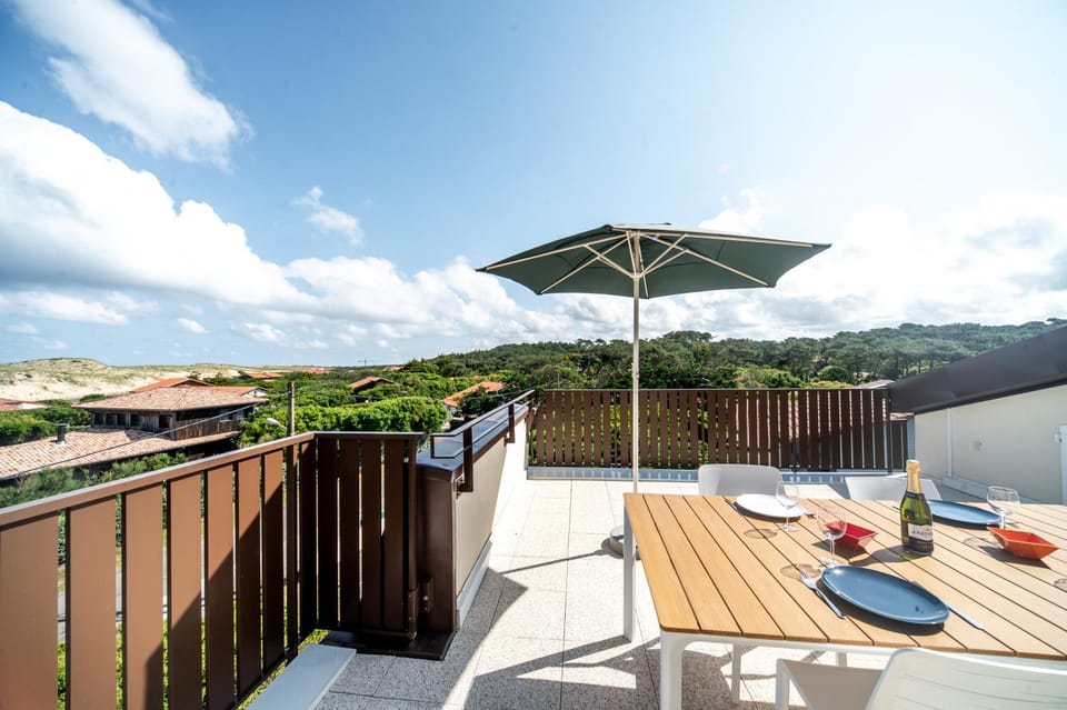 Appartement duplex 5 personnes, vue sur la dune #0295 Apartment in Hossegor