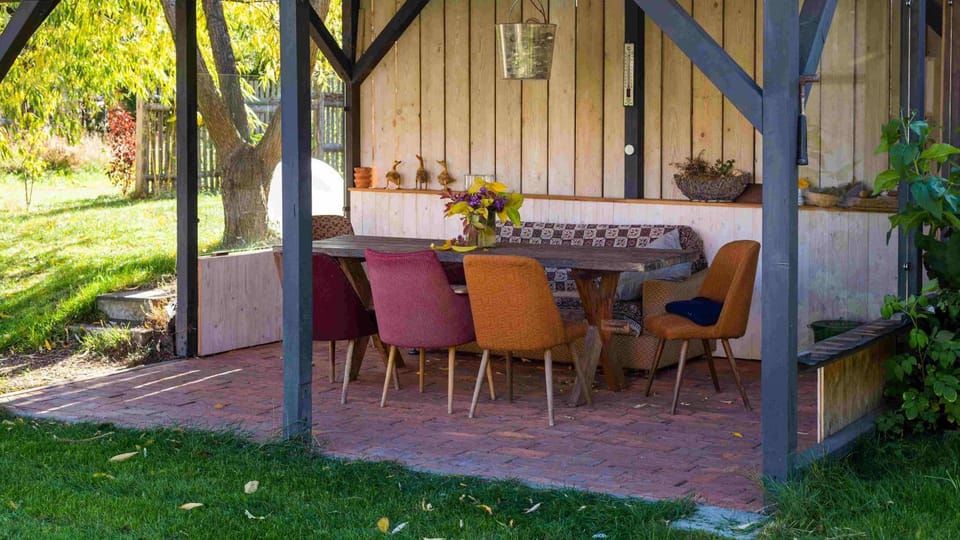 Seating area, Garden view