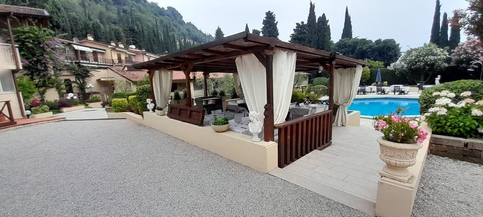 Property building, Garden, Garden view, Pool view