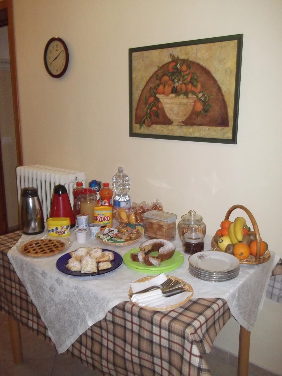 Continental breakfast
