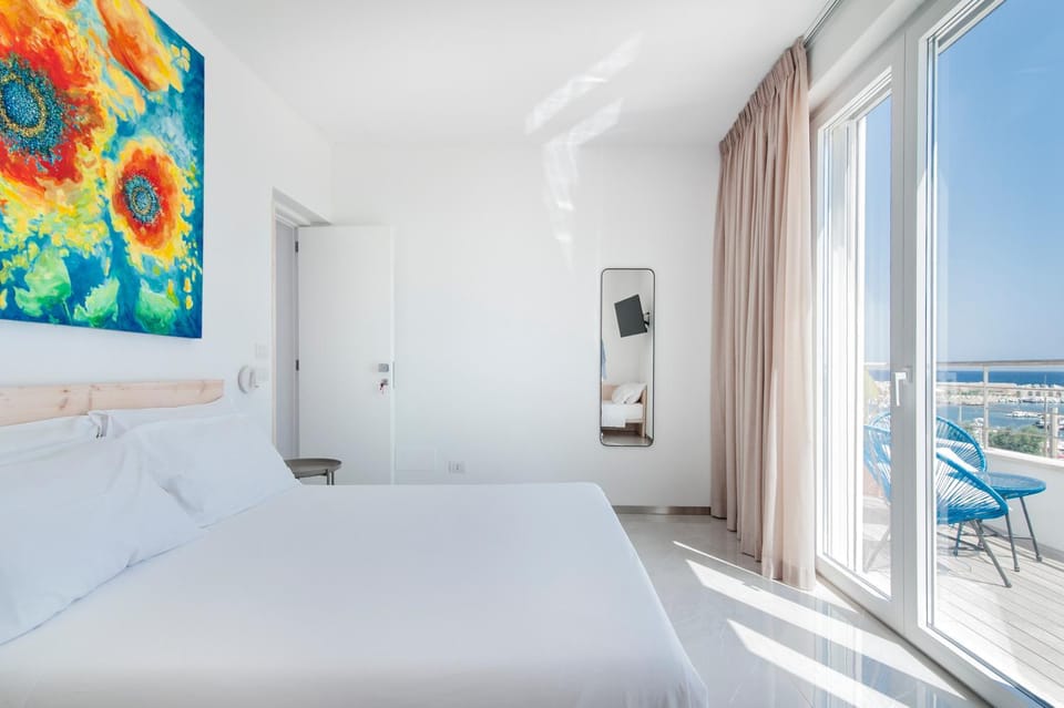 Bedroom, Sea view