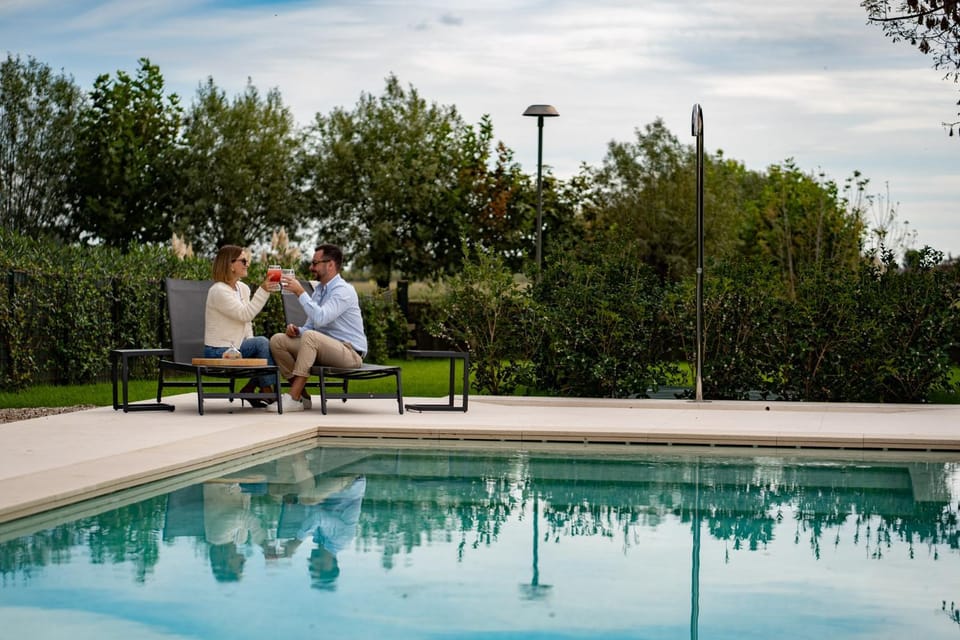 Autumn, Swimming pool