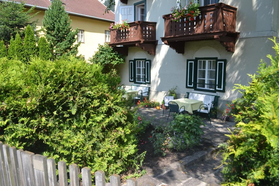 Property building, Garden view
