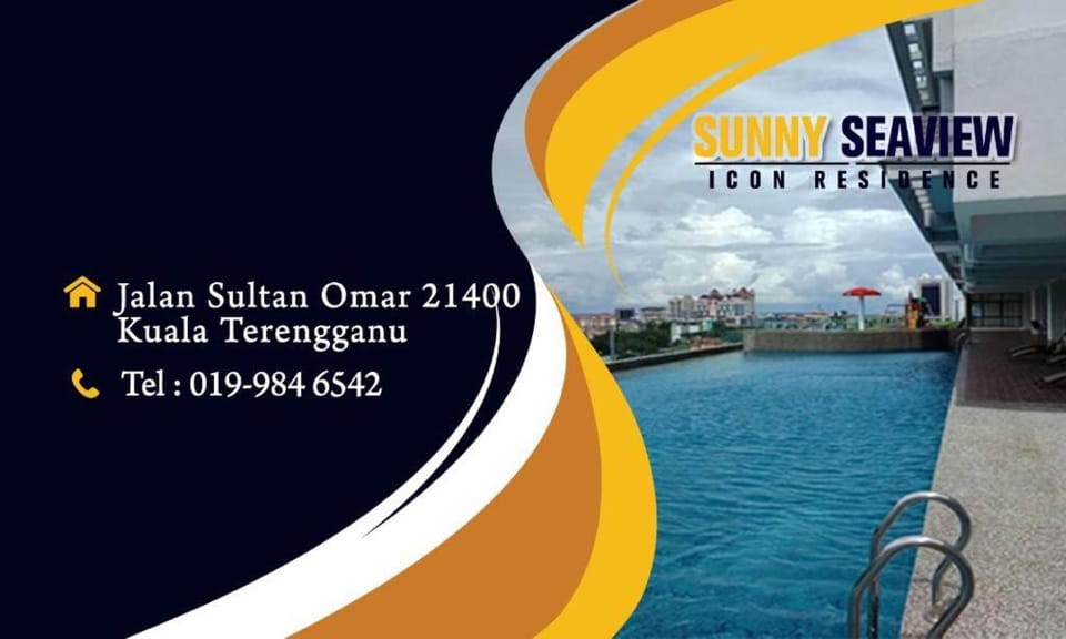 Sunny Seaview@Icon Residence Apartment in Terengganu, Malaysia
