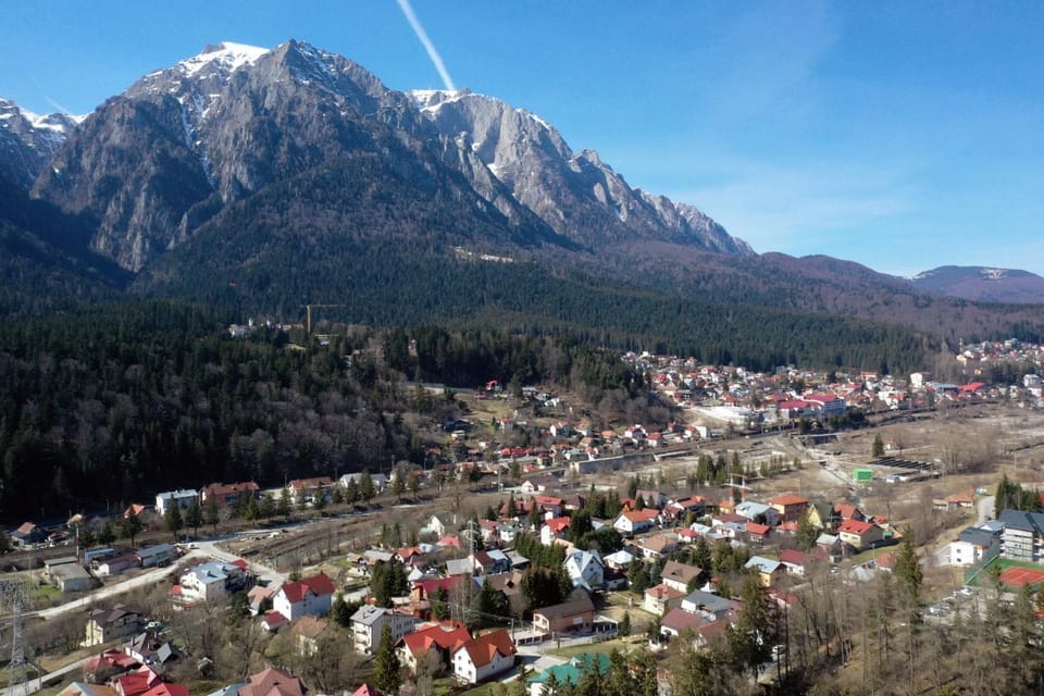 Natural landscape, Bird's eye view, City view, Mountain view