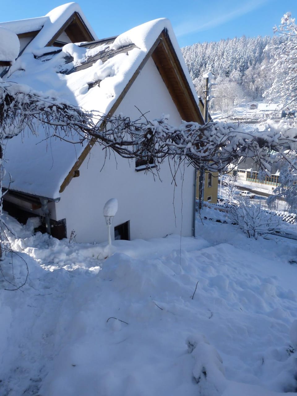 Property building, Winter