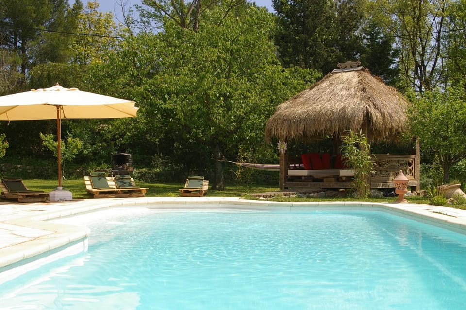 Garden, Swimming pool, sunbed