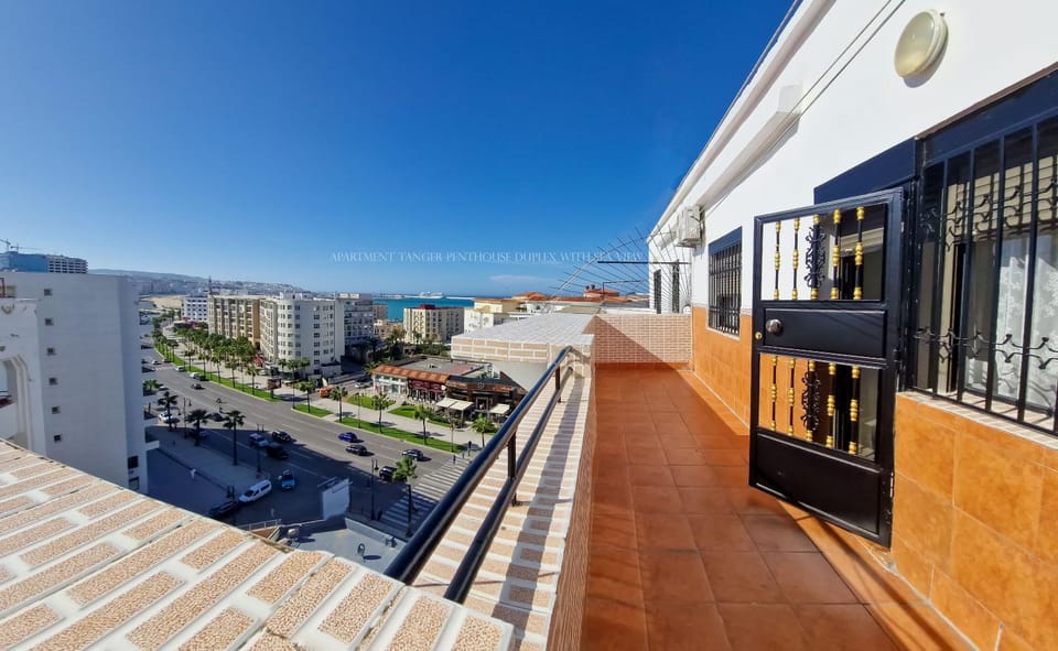 Apartment Tanger Penthouse duplex with sea view Apartment in Tangier