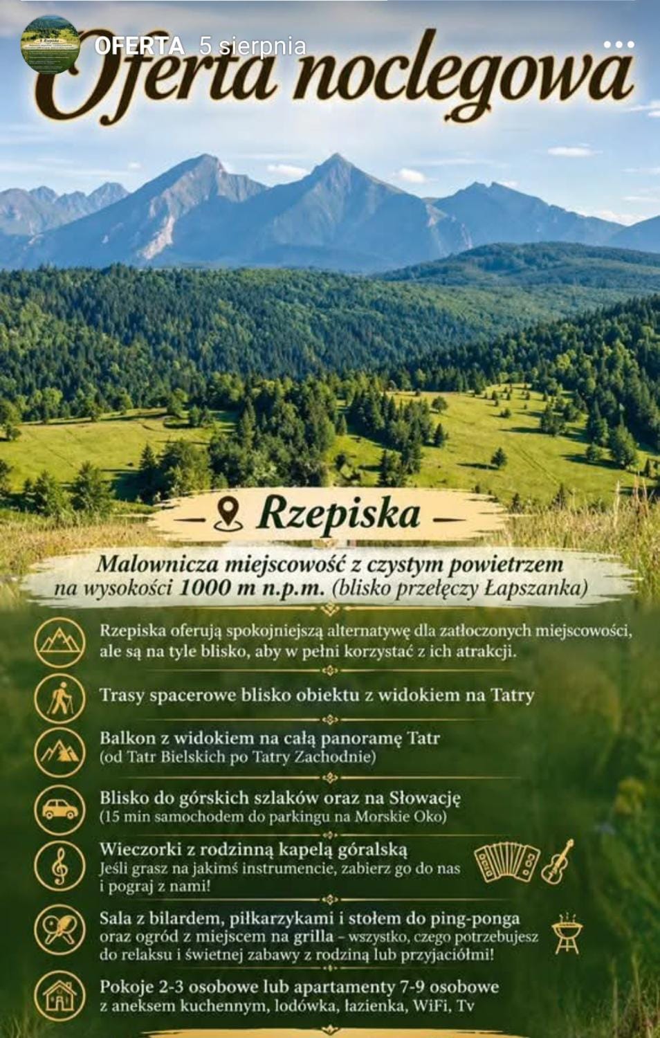 Muzyczny Dworek Vacation rental in Lesser Poland Voivodeship