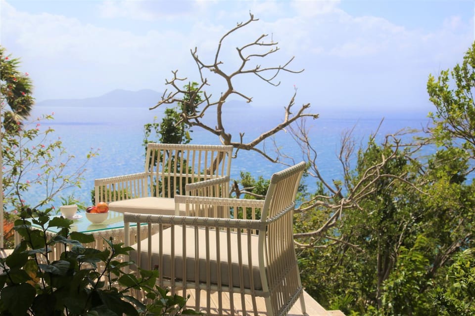 Seating area, Sea view