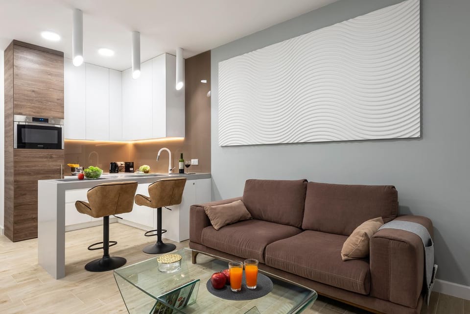 Night, Winter, Kitchen or kitchenette, Living room, Seating area, Dining area, On site