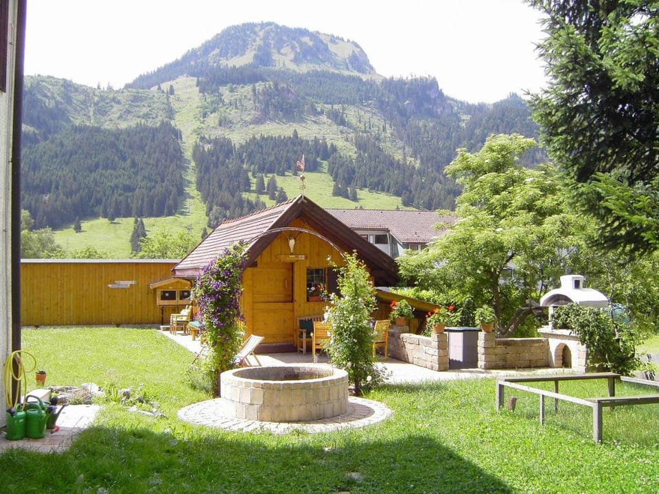 Natural landscape, Garden, Garden view