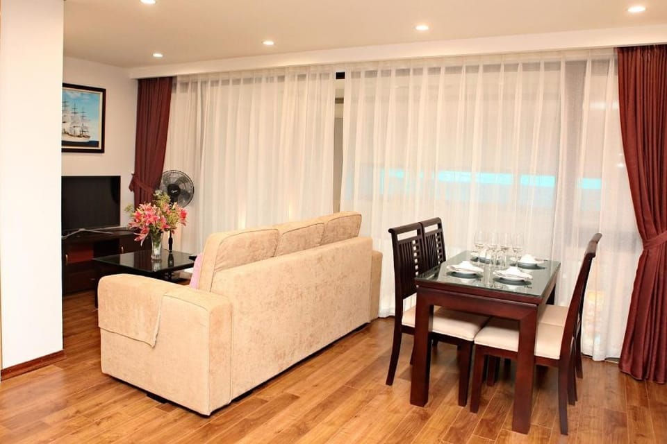 Monaco Building Double Queen Bedroom Apartment in Laos