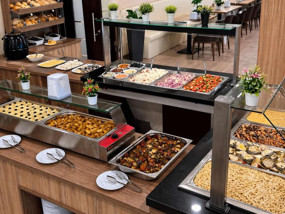 Food and drinks, Buffet breakfast, Lunch, Dinner