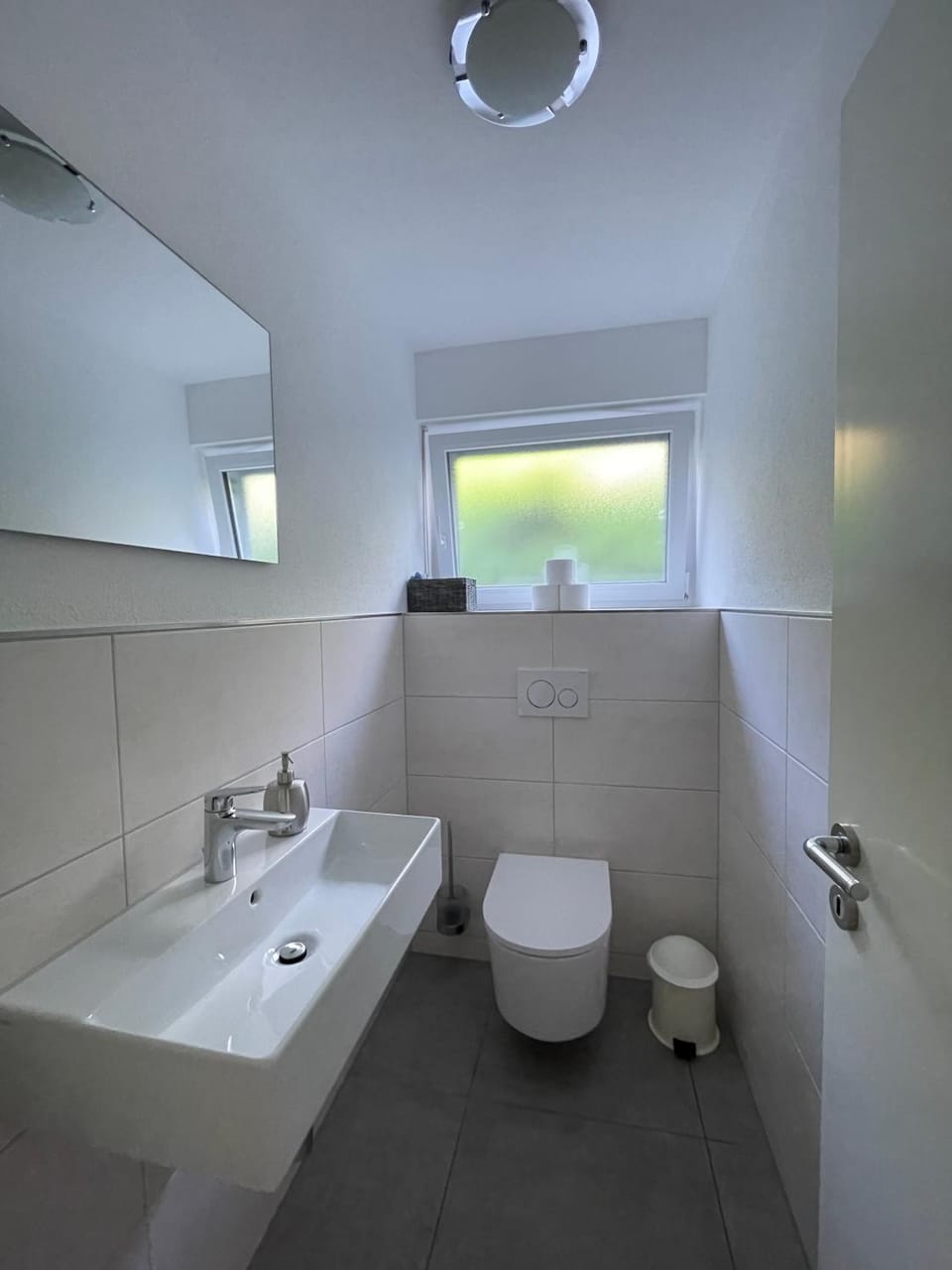 Bathroom, Living room