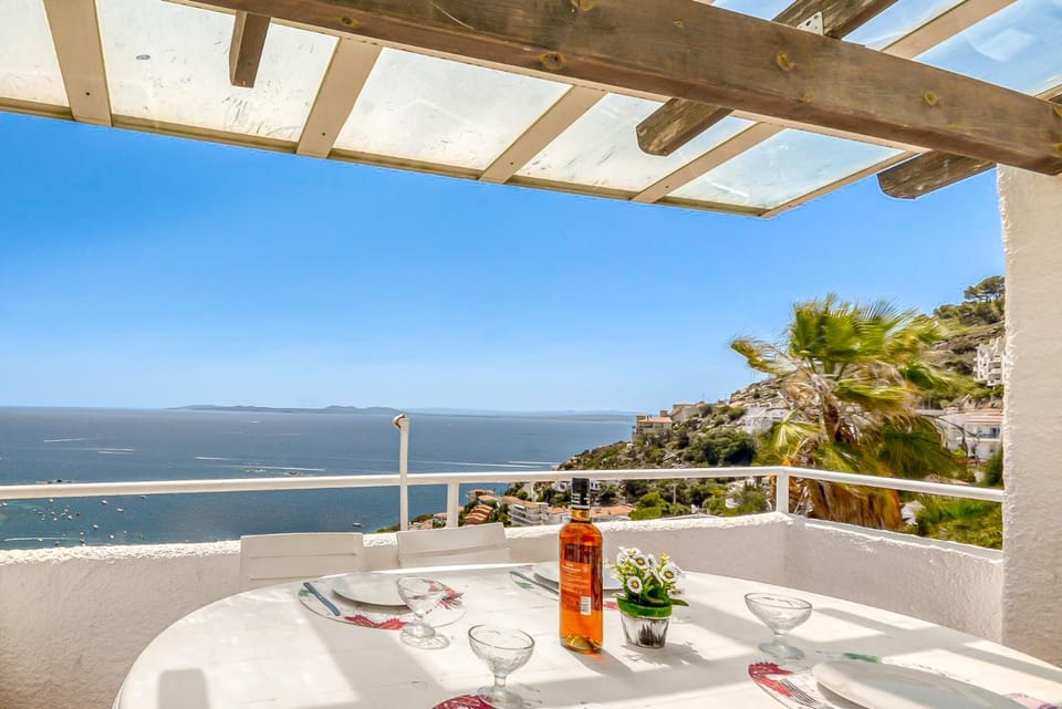 Day, Natural landscape, View (from property/room), Balcony/Terrace, Sea view
