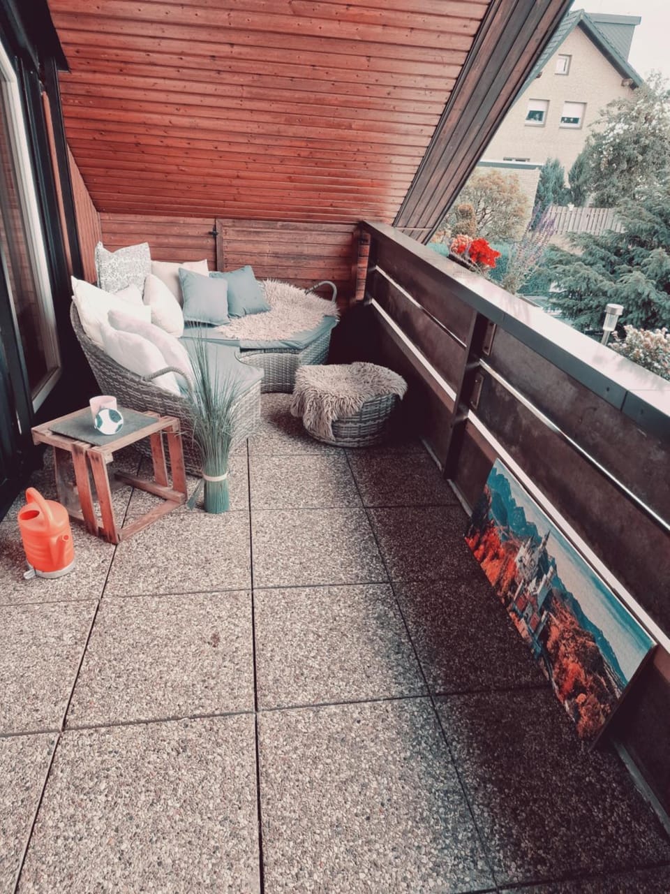 View (from property/room), Balcony/Terrace, Seating area