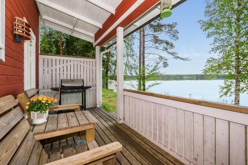 Natural landscape, Summer, Lake view