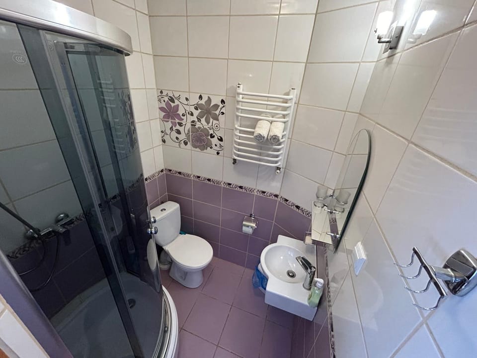 Shower, Toilet, Bathroom, bidet, towels