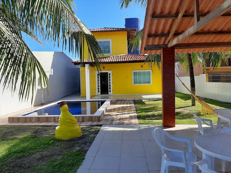 Casa à beira-mar, piscina House in Pitimbu