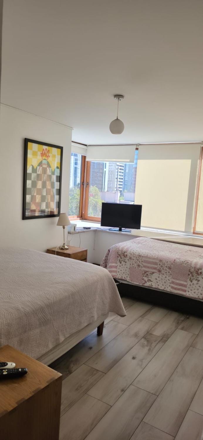 Lindo departamento a pasos del Centro comercial Costanera Center Apartment in Providencia