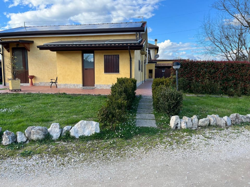 Property building, Garden, Garden view