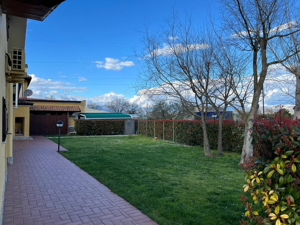 Property building, Garden view