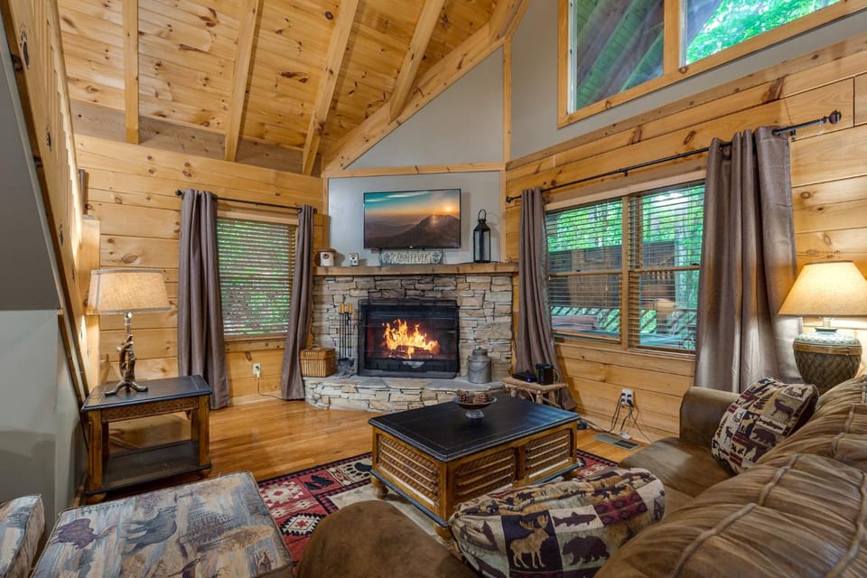 TV and multimedia, Living room, fireplace, furniture