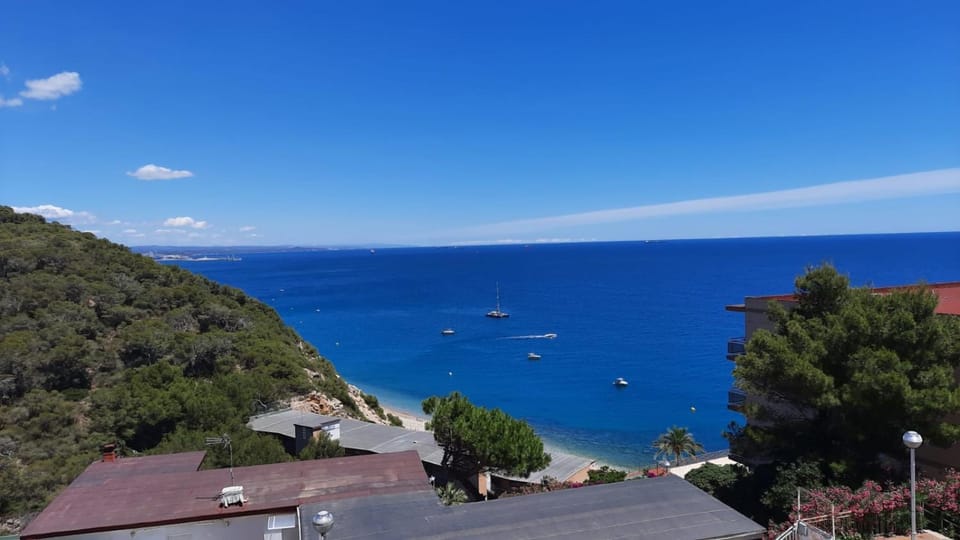 Natural landscape, Mountain view, Sea view