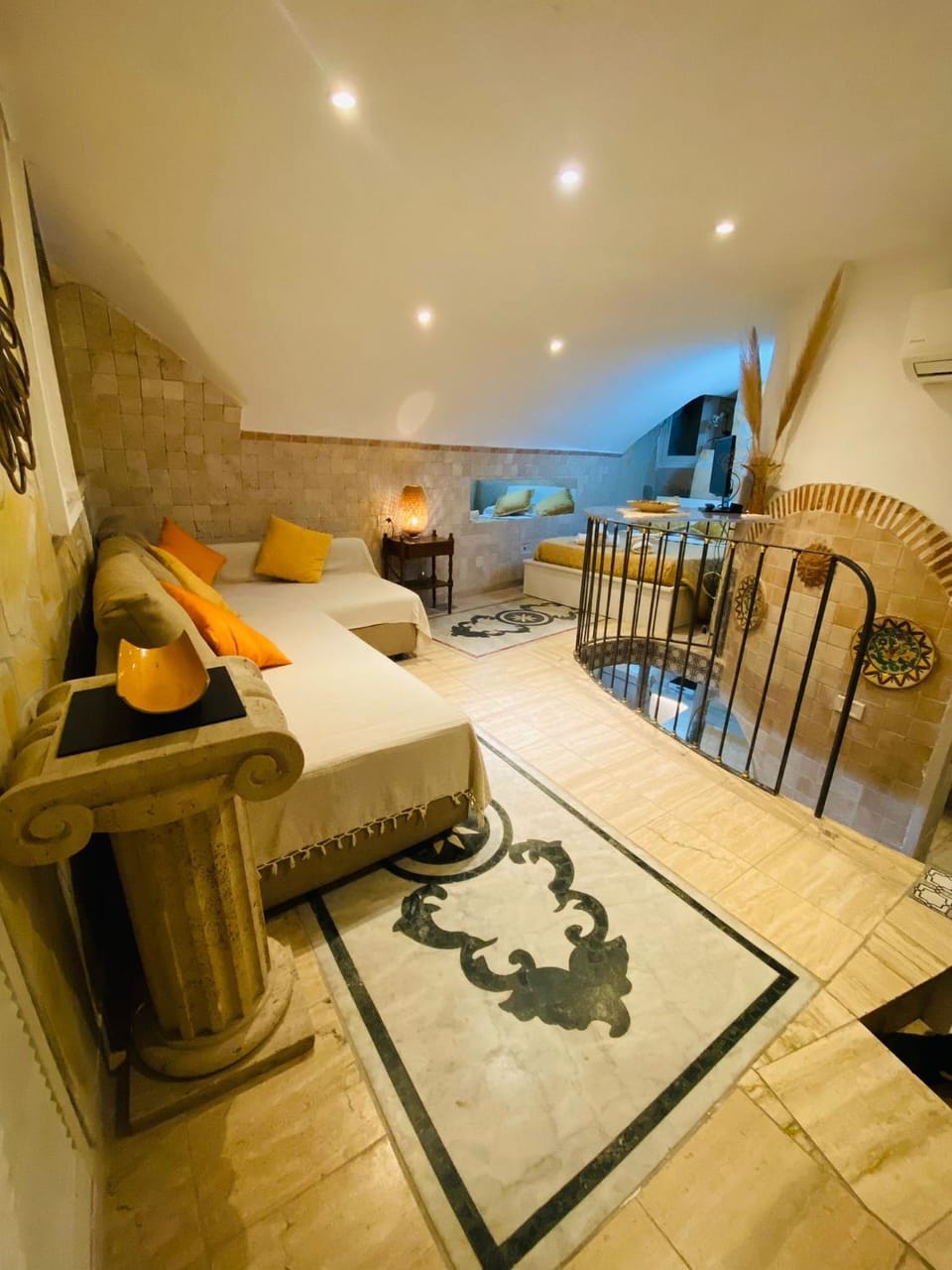 Ancient Roman Mansion Apartment in Rome