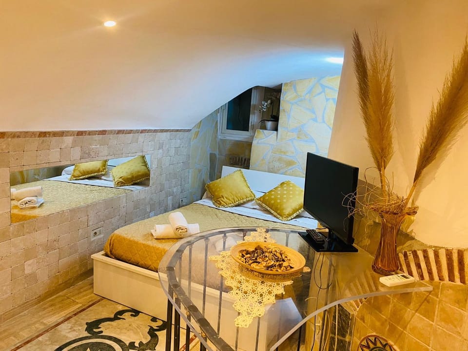 Ancient Roman Mansion Apartment in Rome
