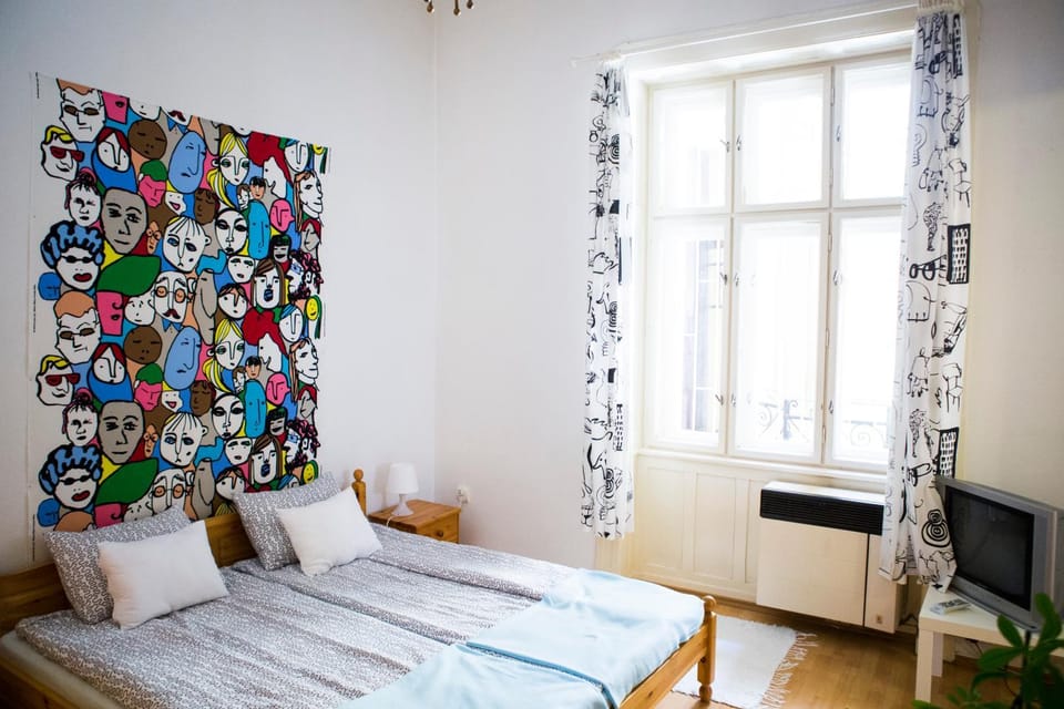 Bed, View (from property/room), Decorative detail, Bedroom