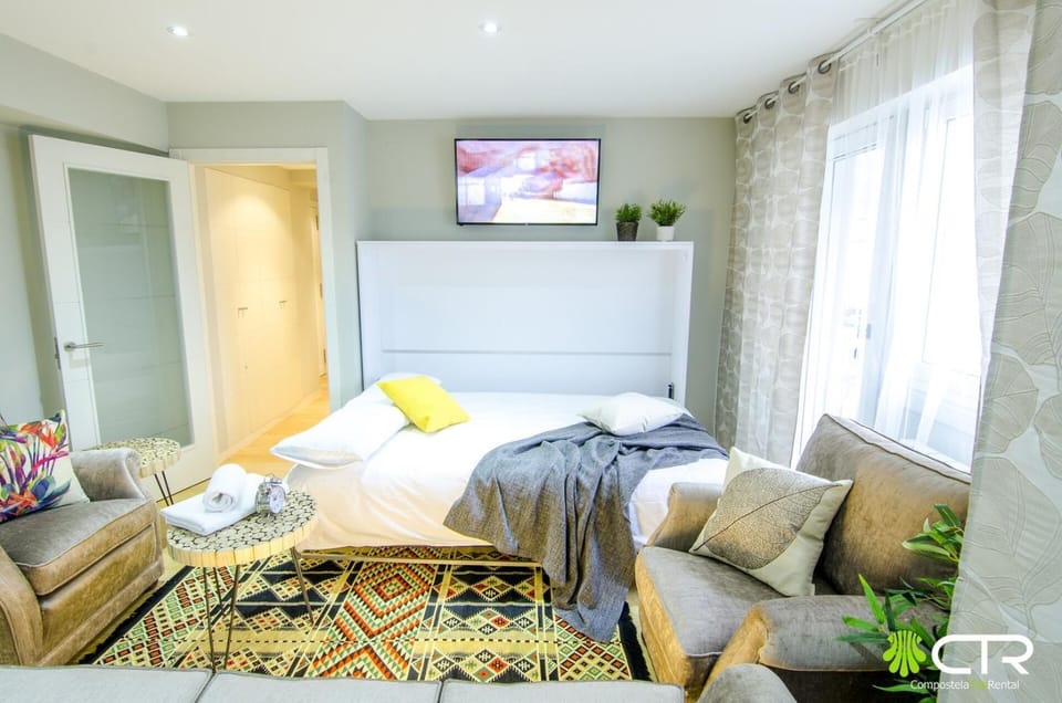 Superb Penthouse en SDC Apartment in Santiago de Compostela