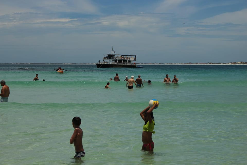 Beach, children