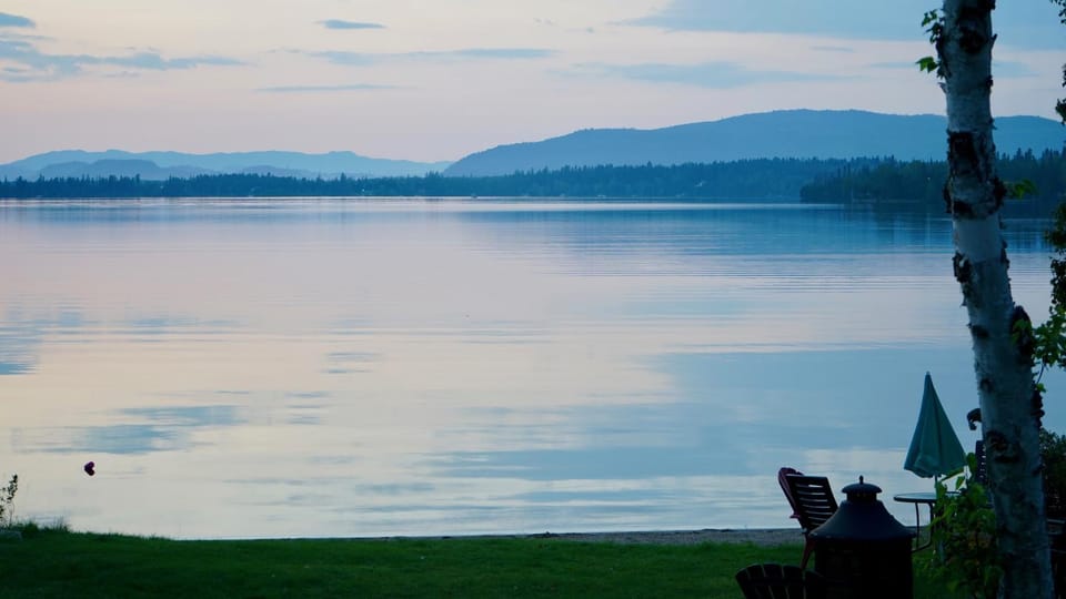 Natural landscape, Lake view